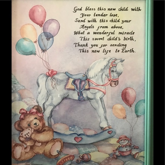 Rare VTG Home Interiors Carousel Horse Picture⚡FINAL SALE - Picture 5 of 8